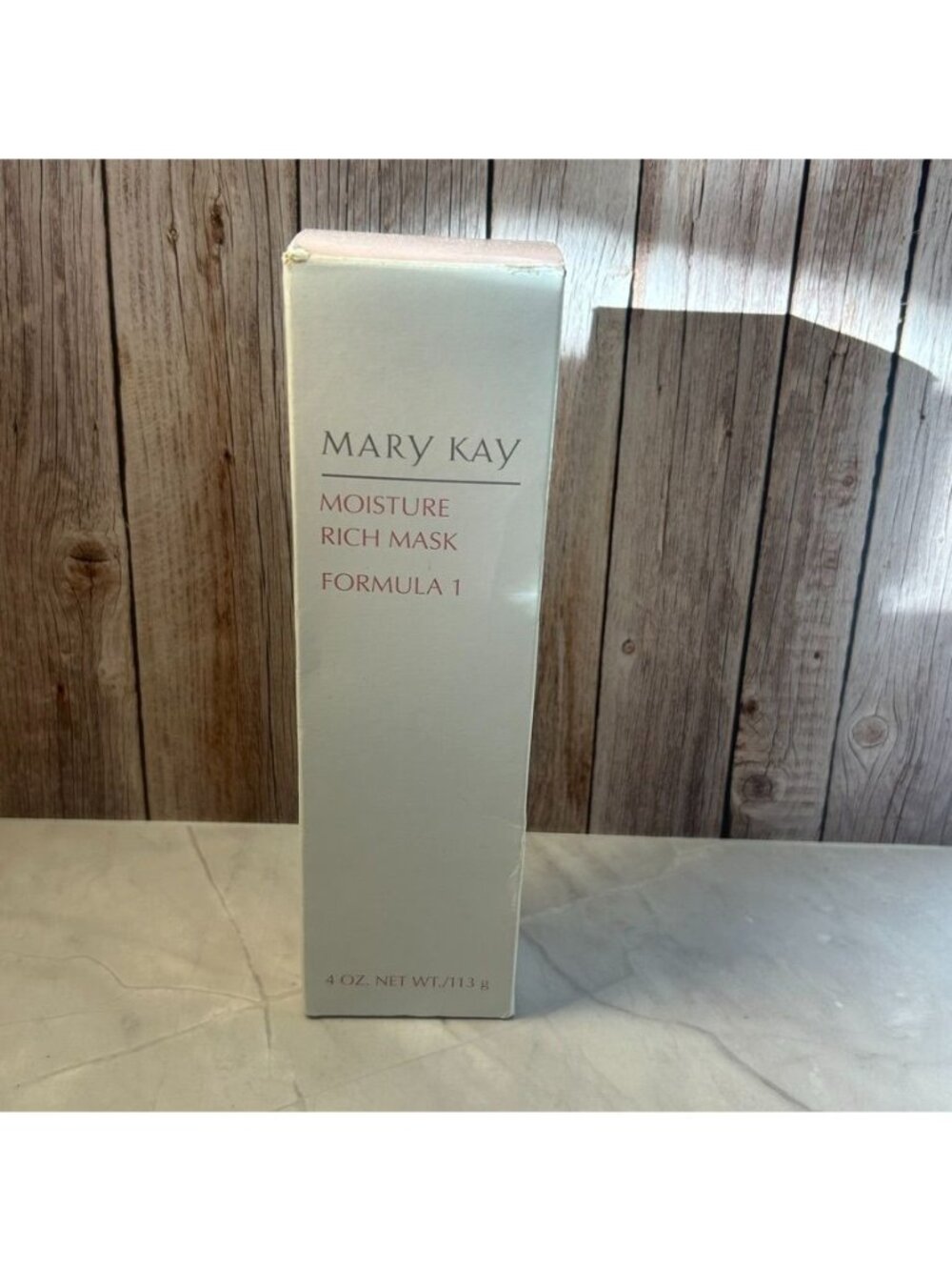 Mary Kay Moisture Rich Mask Formula 1 #1061 For Dry & Normal Skin 4 0z - NEW